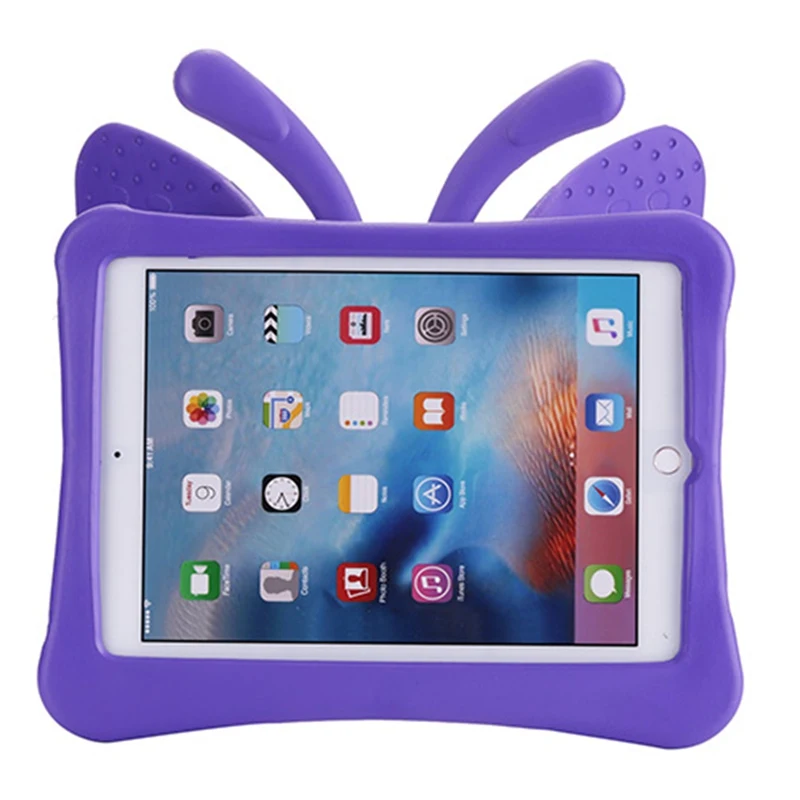 Чехол для ipad air /Air 2 / pro 9 7 чехол из ЭВА с рисунком бабочки и подставкой силиконовый