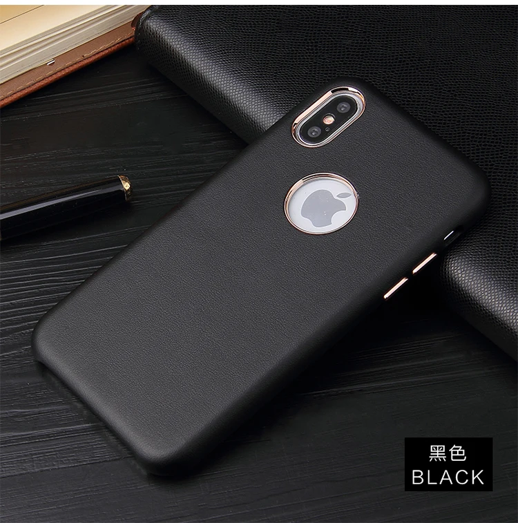 Кожаная задняя крышка для IPhone 7 Чехол Coque мягкий ультра тонкий противоударный чехол для iPhone XR X XS MAX 6 6S 7 7S 8 Plus чехол Fundas
