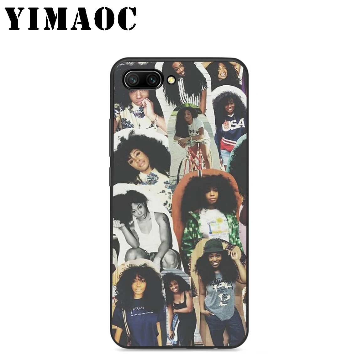 YIMAOC SZA Singer Soft Silicone Case For Huawei Honor Mate 10 P20 P10 P9 P8 P Smart Y6 6A 7A 7X 7C Lite Pro 2017 2018 |