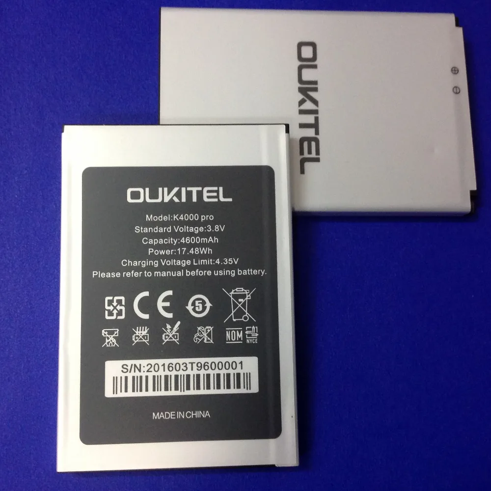 Ocolor for Oukitel K4000 Pro Backup Battery For Mobile Phone|battery for|battery oukitel k4000batteries batteries |