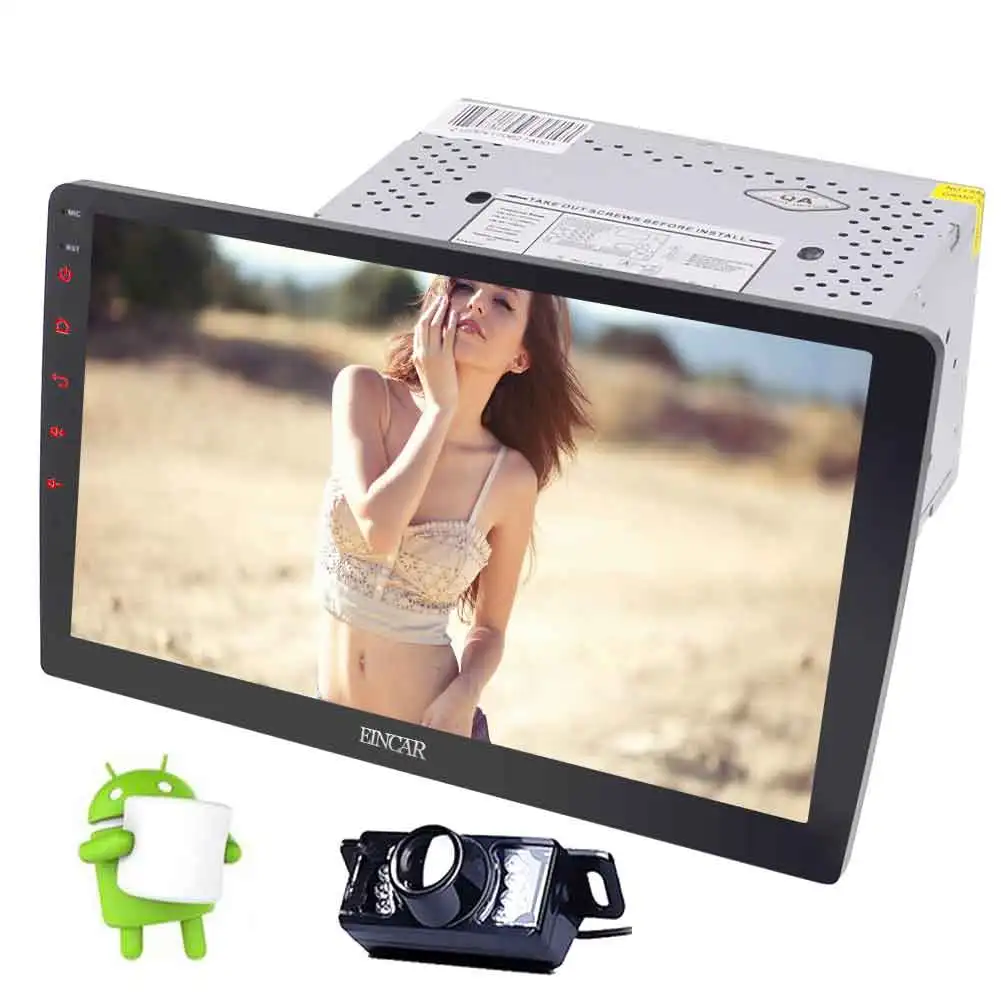 10.1&quot Universal Android 6.0 2GB Car Stereo 2 Din GPS Navigation TouchScreen 1080P video Radio Audio Mirrorlink Wifi HeadUnit |