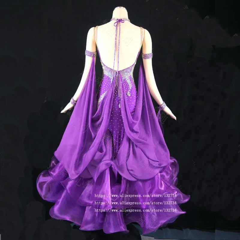 

International Standard Ballroom Smooth Dance dress of 2019 Competition Dress Ballroom Standard Tango Waltz Dance Dress
