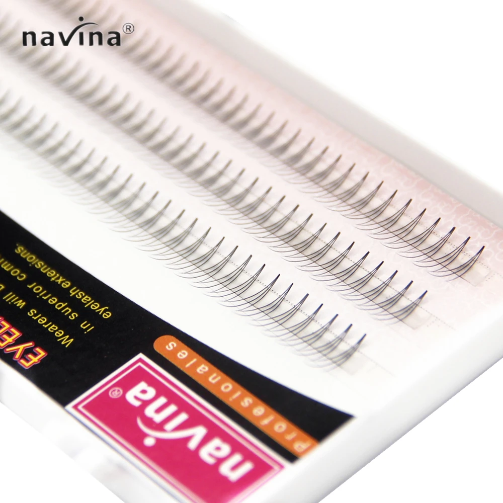 Navina 2017 новое поступление 3D ресницы накладные наращивание maquiagem Макияж норковые |