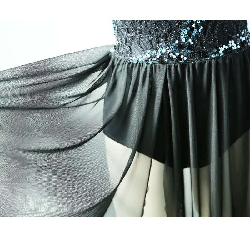 NT16004 Lace sequins Suit Dancewear Dresses for women Contemporary and Lyrical Dance Costumes Ballet | Тематическая одежда и