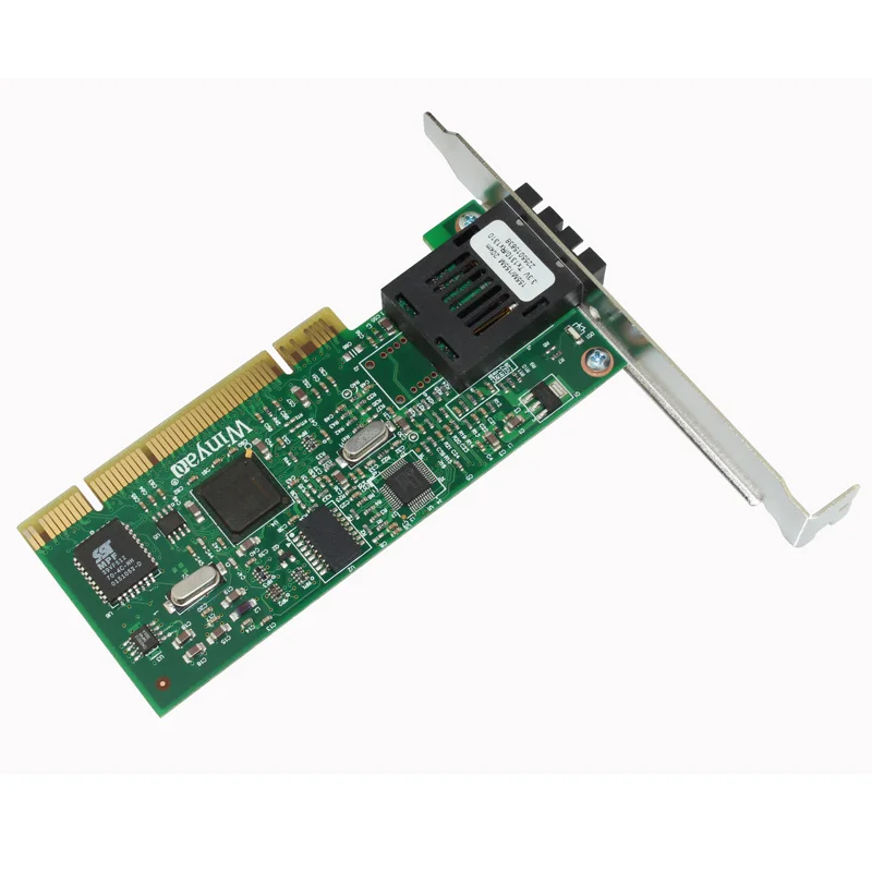 Winyao WY559FX-SC PCI 32Bit 100FX SC (1310nm 20 KM) настольный сетевой адаптер для Ethernet-82559 100 Мбит/с NIC |