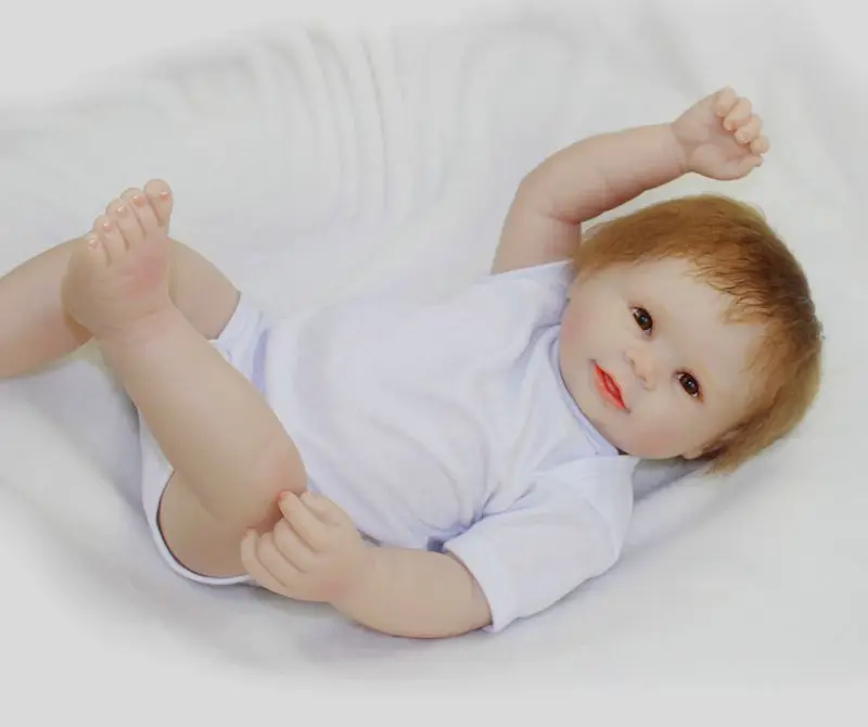 Кукла Reborn Menino силиконовая Реалистичная для новорожденных мальчиков 3/4 | Игрушки и