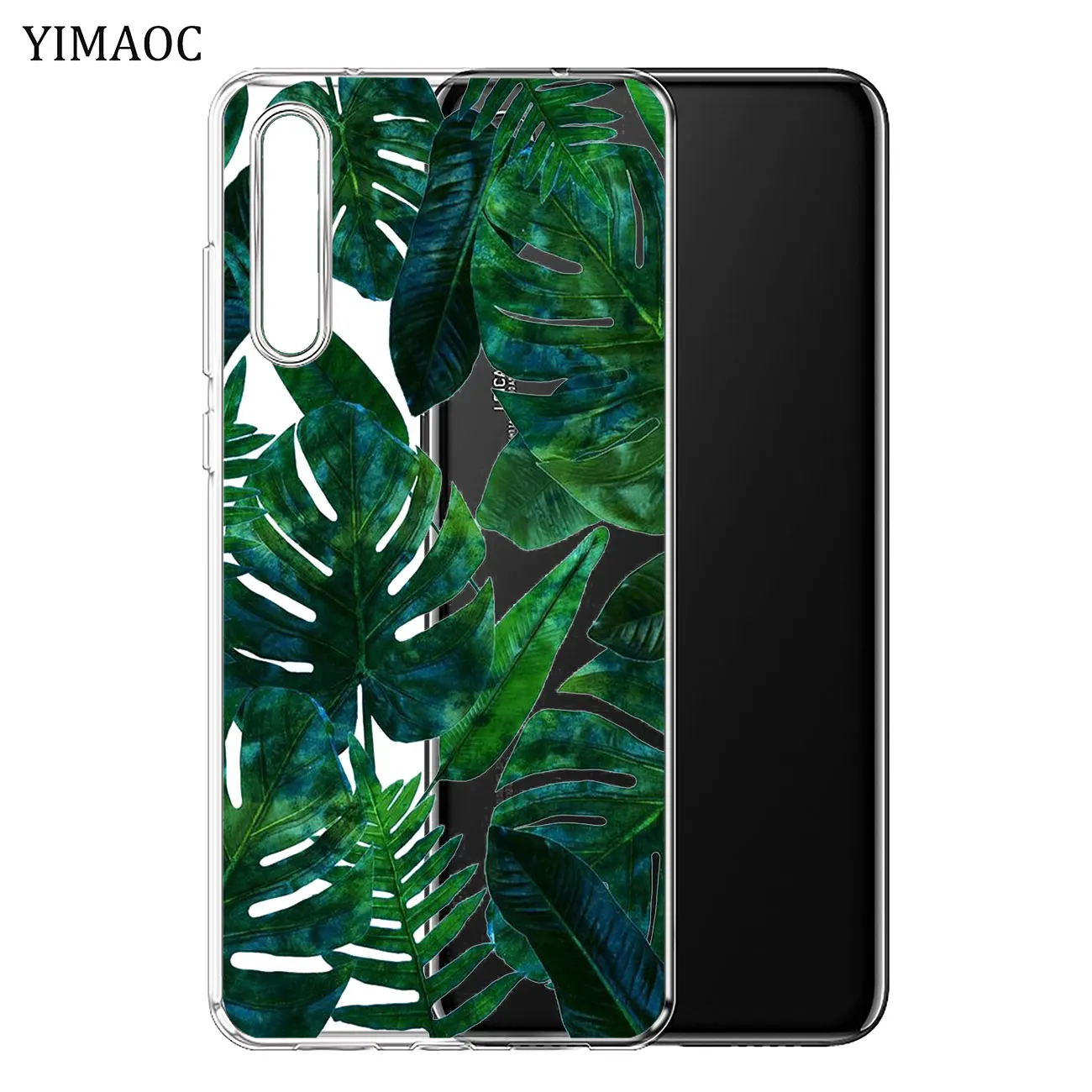 Мягкий силиконовый чехол для телефона YIMAOC с цветочным принтом и фруктовым