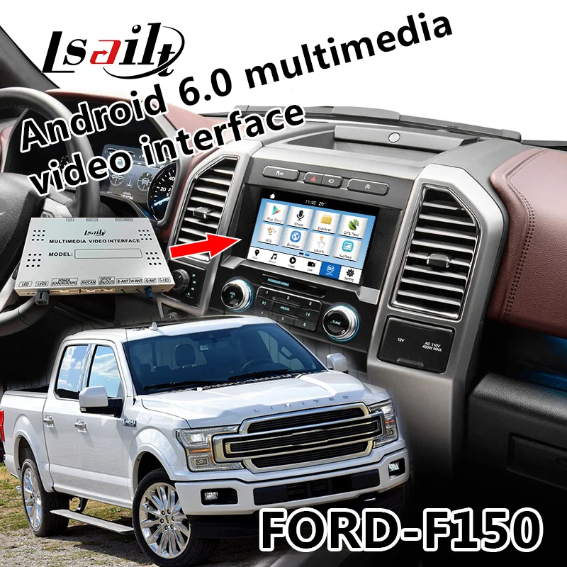 Lsailt Plug and Play Android мультимедийного интерфейса для FORD F150|GPS транспорта| |