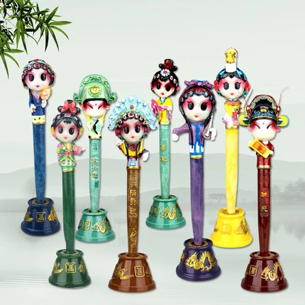 Ручки в форме маски ShaoFu Opera ручки китайском стиле каваи комедия шариковые милые