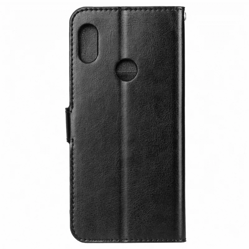 Кожаный чехол для Xiaomi Mi 8 ретро с подставкой и фоторамкой телефона