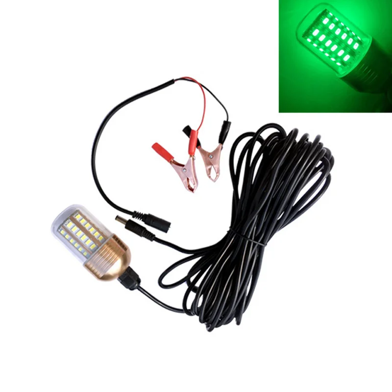 

30W Fishing Lure Light LED Submersible Night Fishing Light for Sea Boat FK88
