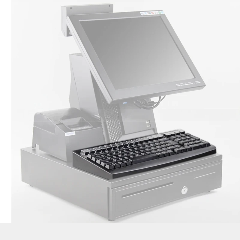 SUNROSE KB101 кассовый аппарат аксессуары кассовая клавиатура для супермаркета POS