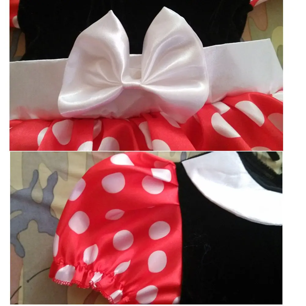 Горячая продажа Минни Обувь для девочек Платья женщин принт Косплэй Хеллоуин