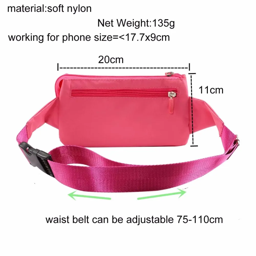 Поясной ремень спортивная сумка для телефона чехол OPPO Find X K1 A7X A7 RX17 Neo R17 A3S A5 R15 F9 Pro