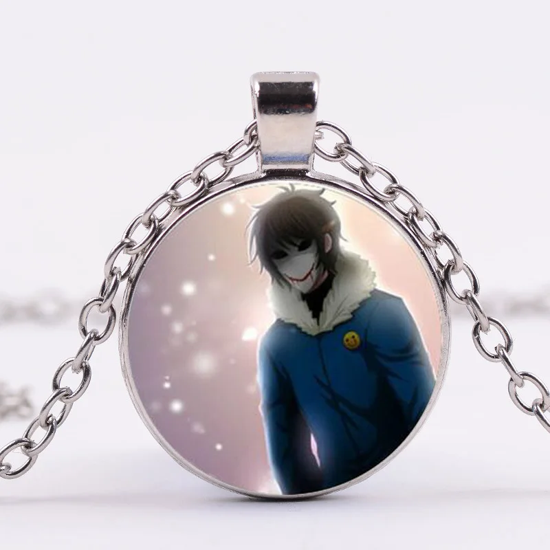 Азиатских аниме крипипаста Цепочки и ожерелья Джефф убийца Clocky Ticci Тоби печатных