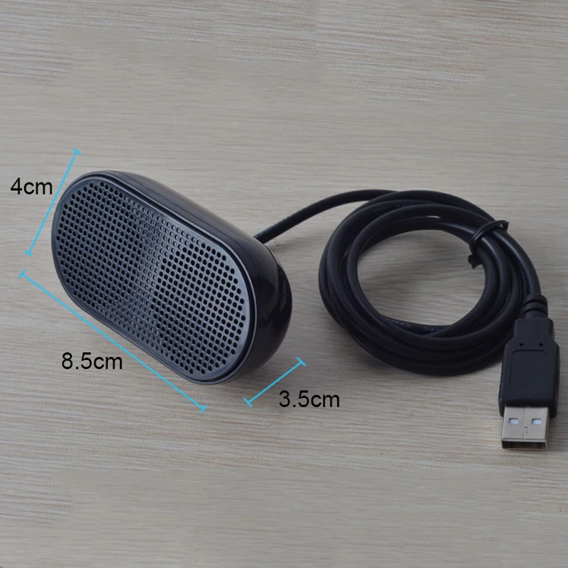 HOT USB портативный громкий динамик с питанием от стерео Мультимедиа для ноутбука