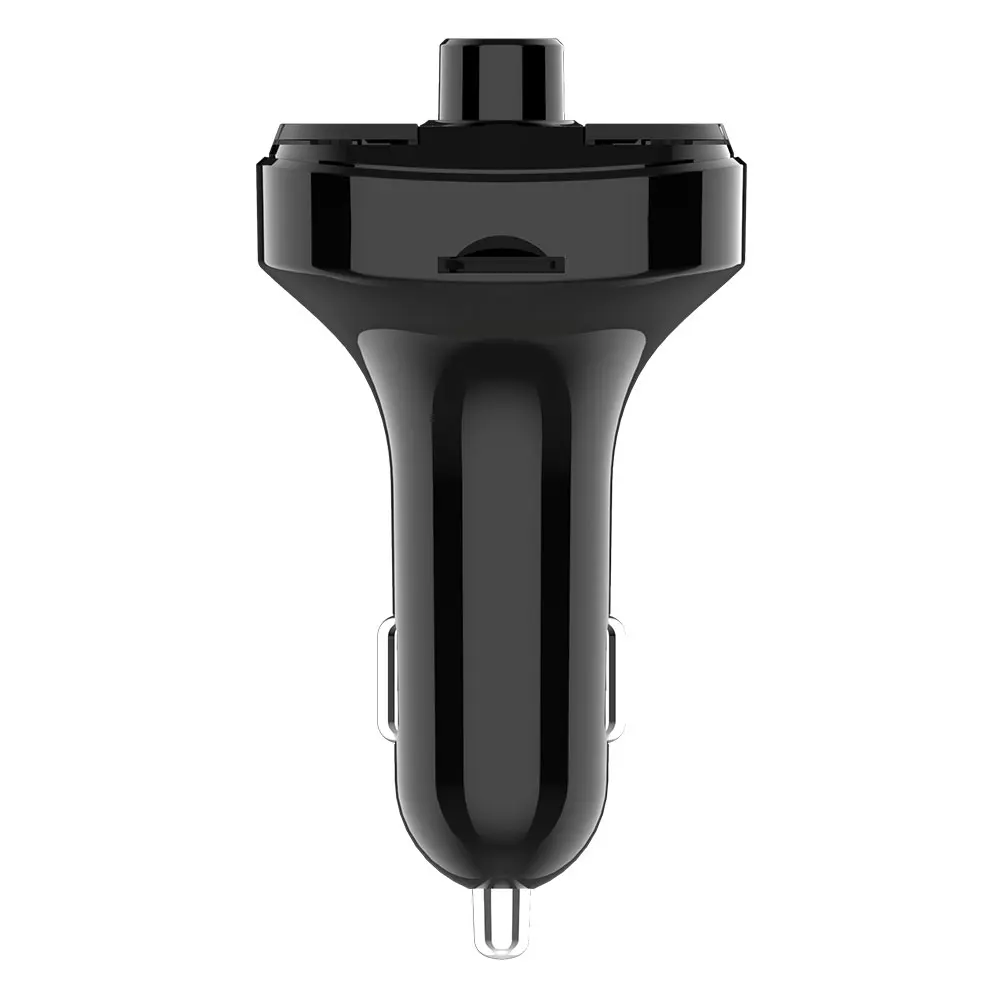 Двойное USB Автомобильное зарядное устройство QC 3,0 Быстрая зарядка fm-карта MP3-плеер Bluetooth hands-free телефон адаптер для автомобильного прикуривателя Автомобильное зарядное устройство