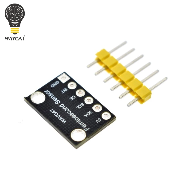 Модуль оптического датчика диапазона WAVGAT VL6180 VL6180X для интерфейса Arduino I2C 3 В 5