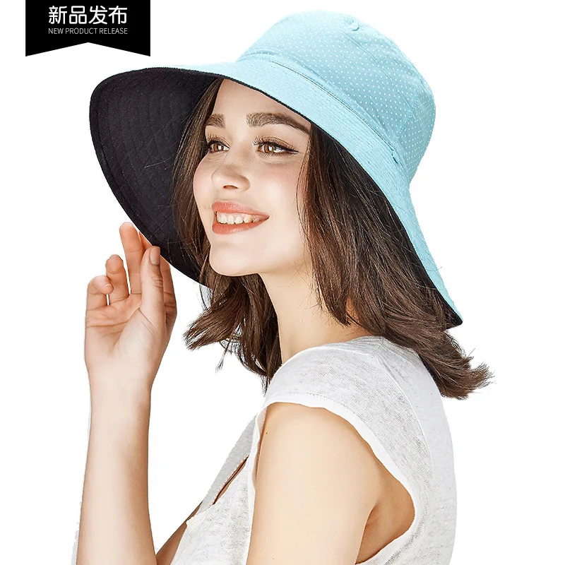 Fisherman Hat Female Thin Spring Summer Bucket Cap Women Flower Casual Fashion Sunscreen Sunshade Visor Basin Fisher Hats H6904