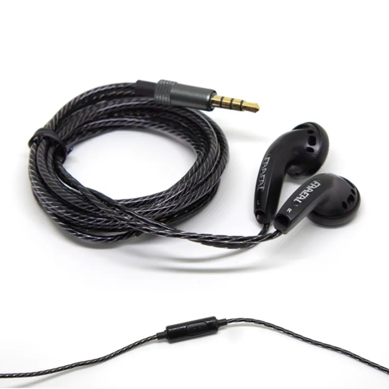 Наушники вкладыши FAAEAL MX500 32 Ом HIFI бас звук DJ музыка наушники с микрофоном разъем 3 5 мм универсальный