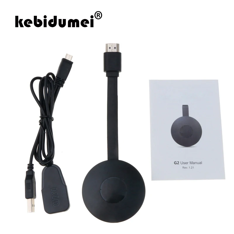 ТВ приемник kebidumei G2 Wi Fi HDMI совместимый адаптер для Anycast Miracast 2 Android TV|SmartTV-стики и