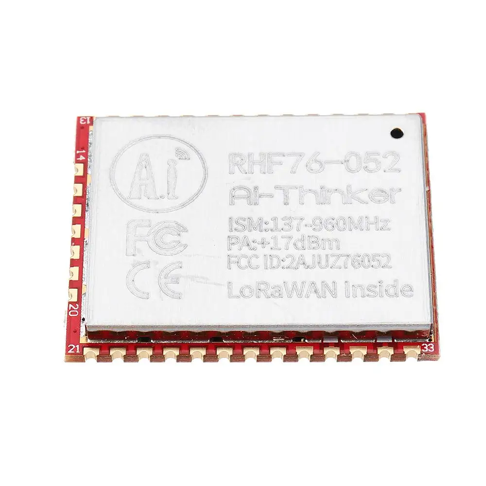 LEORY 433/470/868/915 МГц Беспроводной LoRa модуль RHF76-052 LoRaWAN узел модуль Встроенный STM32 низкая Мощность