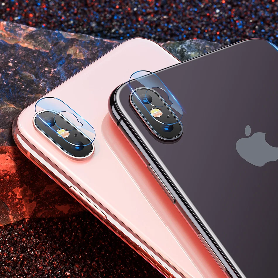 RANVOO 2 шт. Камера объектив закаленное Стекло для iPhone X 10 Задняя крышка объектива