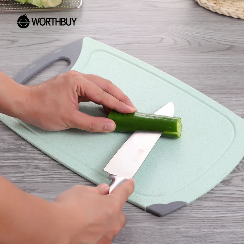 WORTHBUY нескользящий режущий блок экологически чистый для измельчения пшеничной
