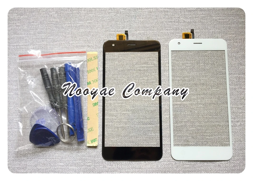 Черный/белый датчик для Fly Power Plus 1 FS521 FS 521 сенсорный экран дигитайзер стеклянная