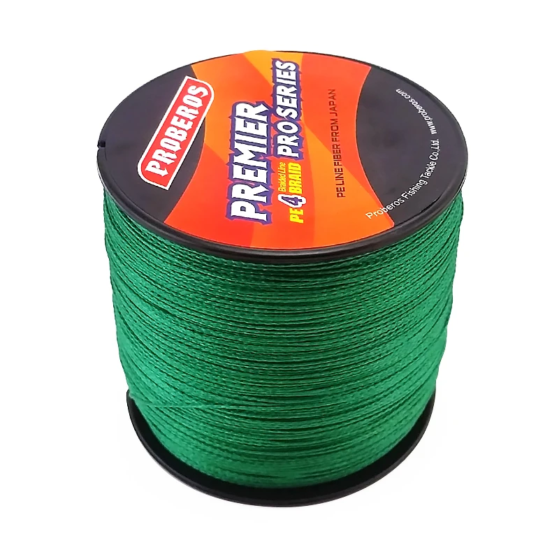 300 м зеленые лески PE оплетка 4 стойки от 6LB до 100LB Multifilament прочная леска рыболовные