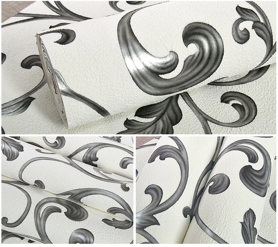 papel de parede European-style simple relief wallpaper bedroom living TV background 3d wallpaper home decor tapety Beibehang
papel de parede European-style simple relief wallpaper bedroom living TV background 3d wallpaper home decor tapety Beibehang