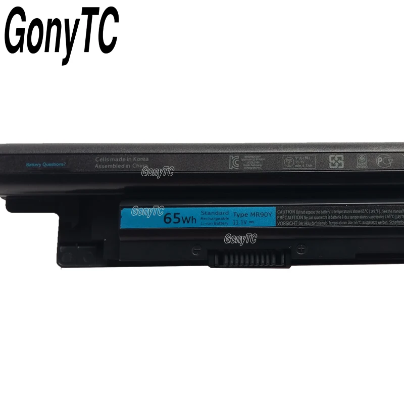 11,1 V 65Wh MR90Y Батарея для DELL Inspiron 3421 3721 5421 5521 5721 3521 3437 3537 5437 5537 3737 5737 XCMRD корейский Аккумуляторный элемент