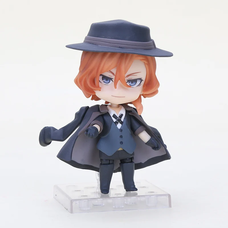 Аниме Фигурка Nendoroid figma Bungo бродячие собаки 657 676 Dazai Osamu Nakahara Chuya фигурка модель игрушки