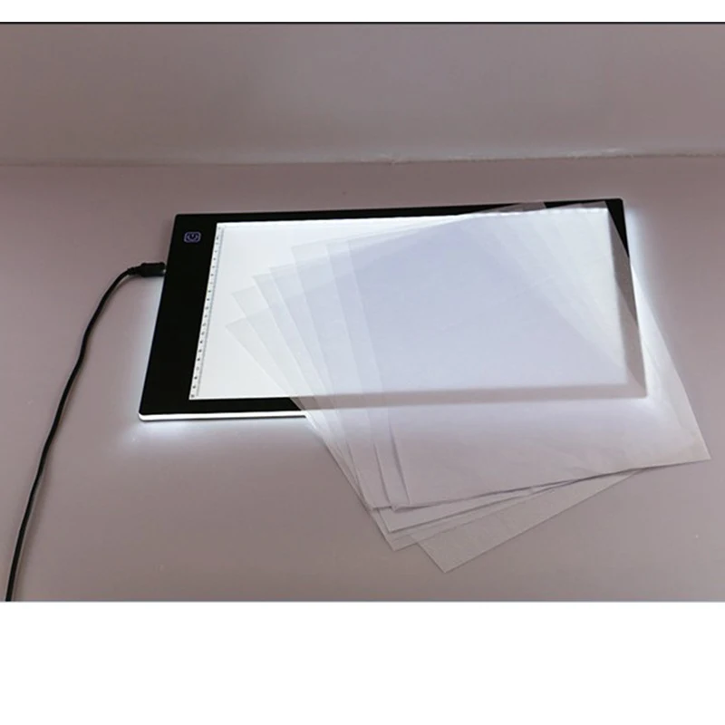 Светодиодные лампы отслеживания доска татуировки A4 для рисования USB Копировать |