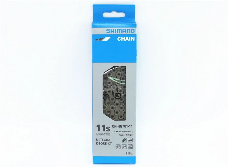 Скоростная цепь SHIMANO CN HG701 11 S 112L Link для XT M8000 и Ultegra 6800 горный дорожный велосипед|chain