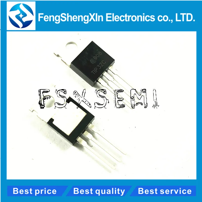 100 шт./лот TIP32 TIP32C NPN Силовые транзисторы TO 220|c c|pnp transistor10 pcs |