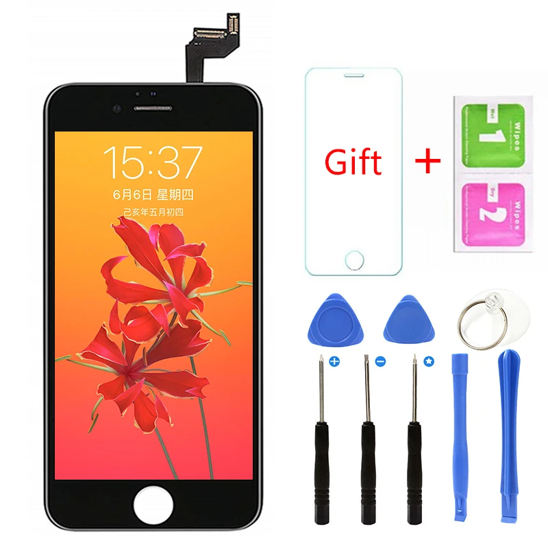 ЖК-дисплей для iPhone 6s Plus A1634 A1687 A1699 дисплей с сенсорным экраном и дигитайзером в
