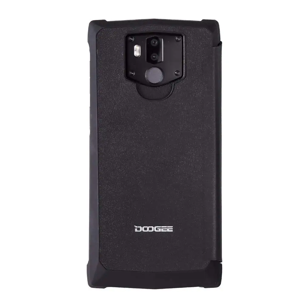 Оригинальный кожаный чехол DOOGEE BL9000 2 в 1 с закаленным стеклом защитная пленка