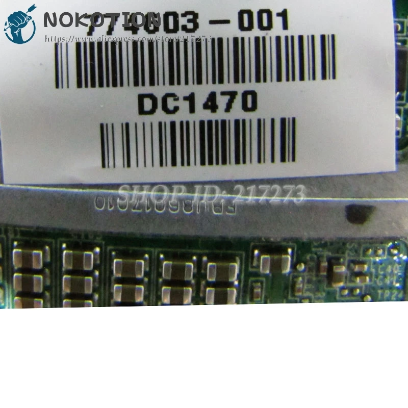 NOKOTION 774603-001 774603-501 774606-501 DA0Y61MB6E0 материнская плата для ноутбука hp pavilion X360 13-A SR1EF |
