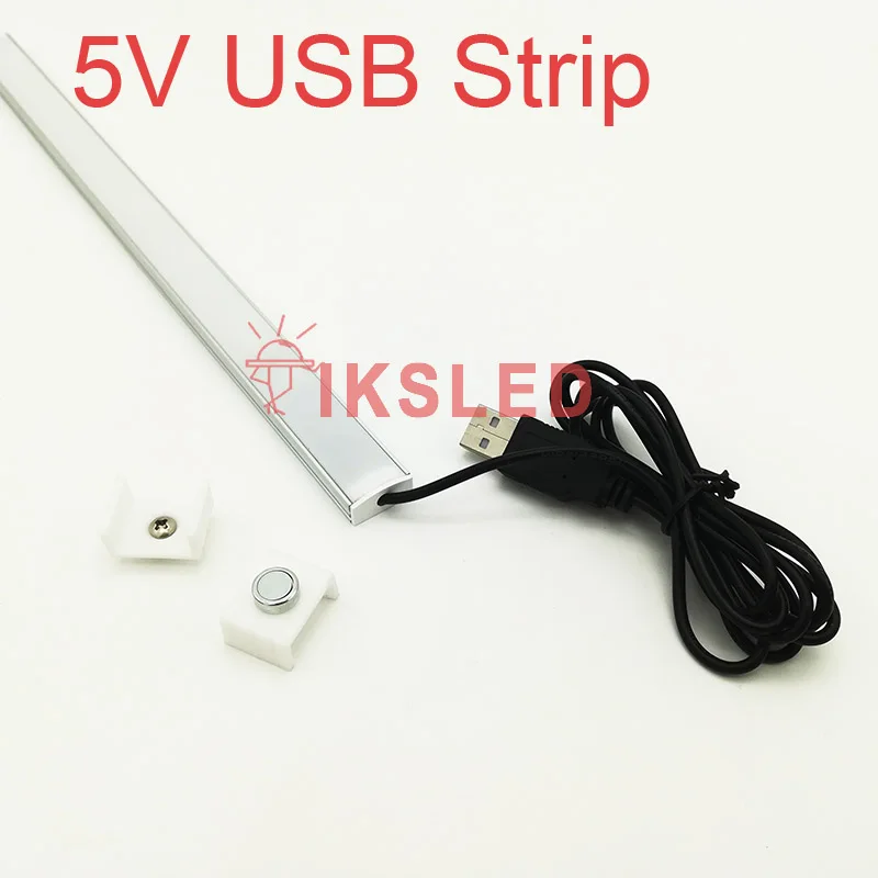5 в 2835 SMD светодиодный светильник 30 s 26 см USB с жесткой полоской для