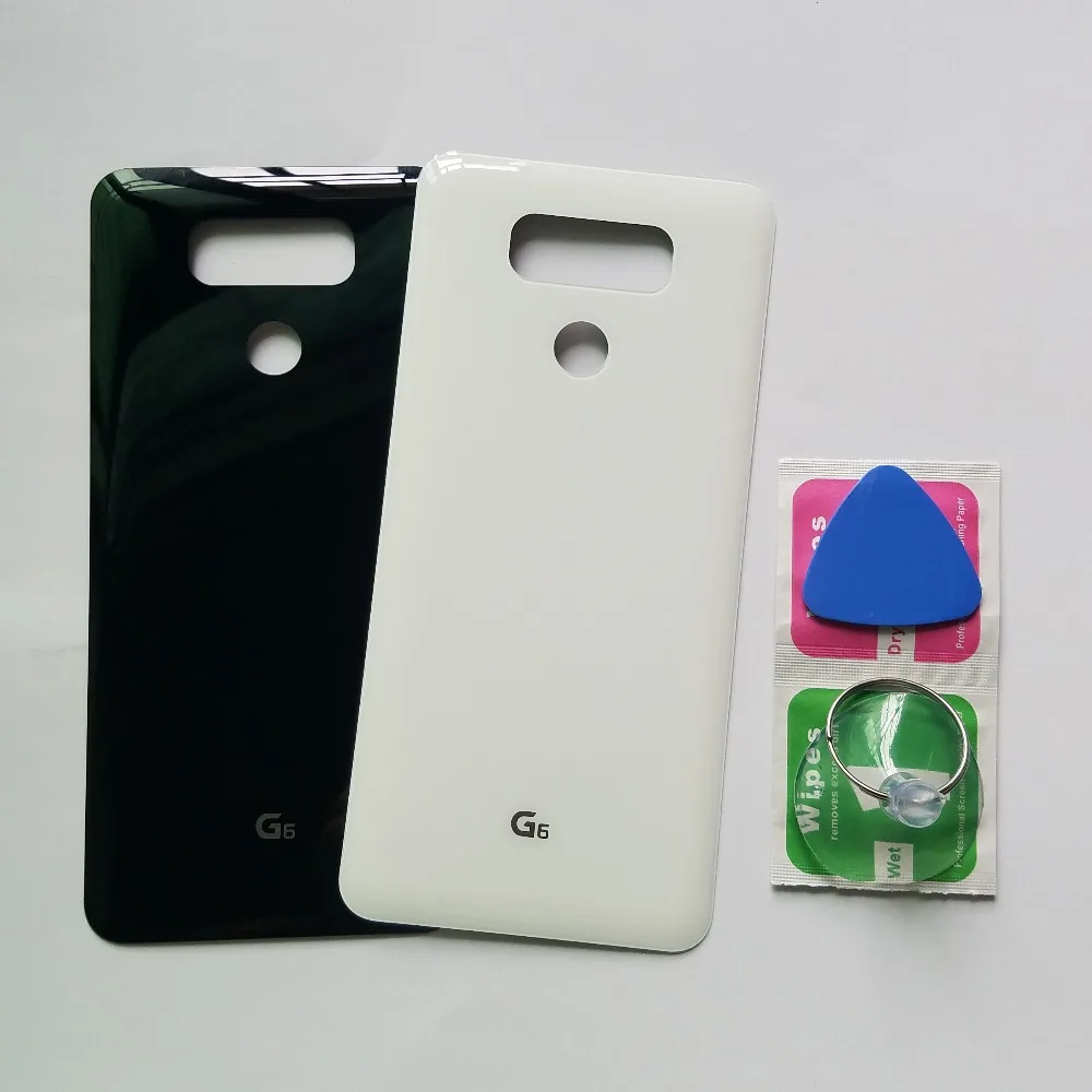 Для LG G6 H870 H870DS H871 H872 H873 LS993 US997 мобильный телефон стеклянная задняя крышка корпуса