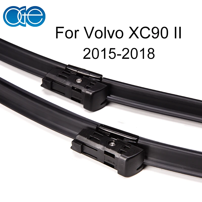НГЕ передние и задние щетки стеклоочистителя для Volvo XC90 2002- высококачественные резиновые ветровое стекло лобовое стекло автомобильные аксессуары - Цвет: XC90 II 2015-2018