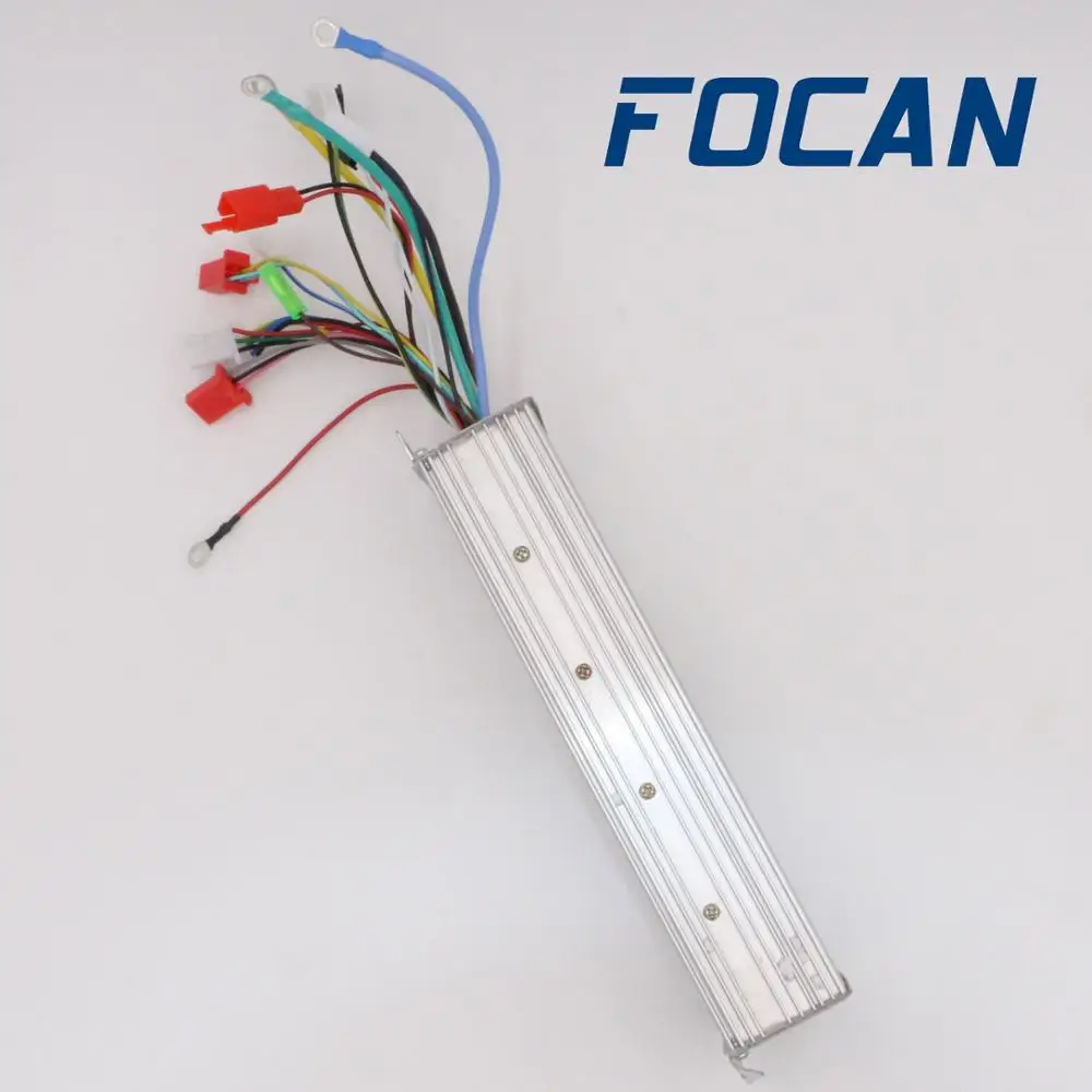 Focan 18 МОП-48 V 1000 W/1500 W 45A двойной режим бесщеточный Электрический велосипед контроллер