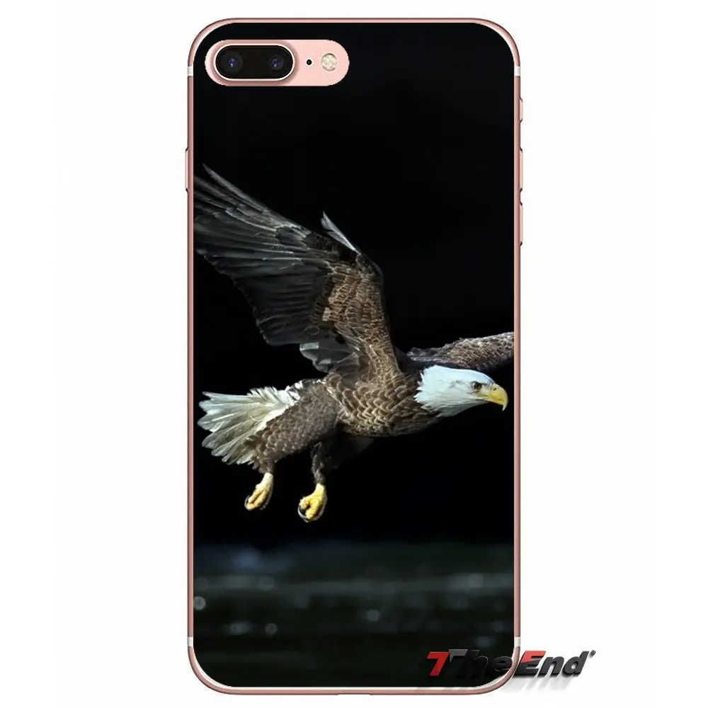 Чехлы для мобильных телефонов Bald eagle USA graphic iPhone X 4 4S 5 5S 5C SE 6 6S 7 8 Plus Samsung Galaxy J1 J3 J5 J7 A3