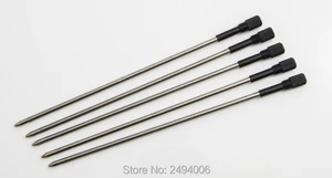 5 шт.лот стержни для шариковой ручки с кристаллами для девушек студентов милые стержни для шариковой ручки металлические стержни