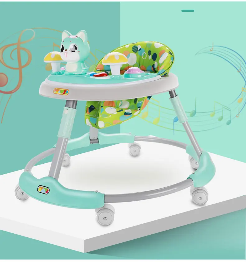 IMBABY ходунки для детей, ходунки с колесами, ходунки для малышей, ходунки для детей, Обучающие детские ходунки, музыкальный баланс, Andador