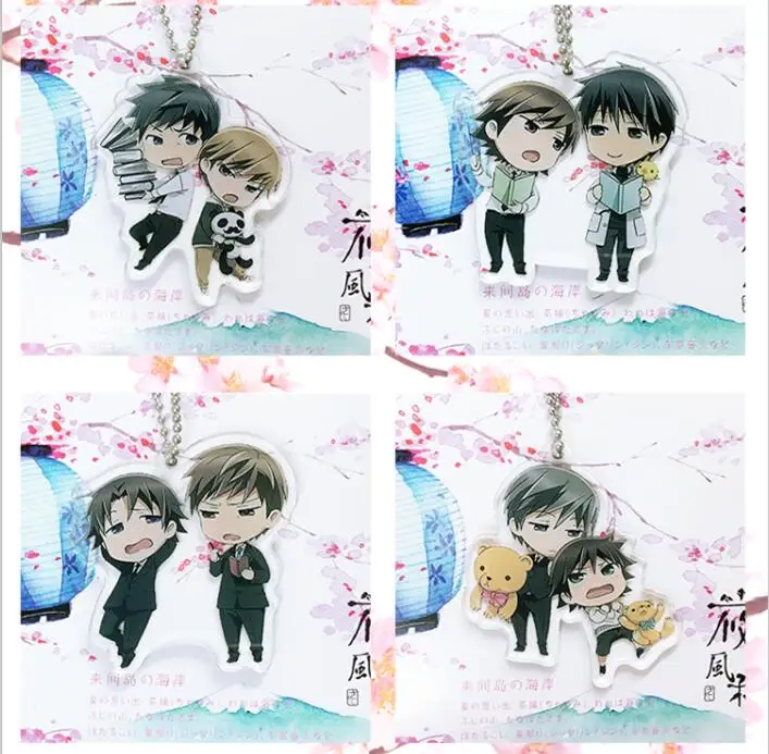 Гнилые для девочек и мальчиков Junjou Romantica Серебряный Мисаки Usami акихико брелок