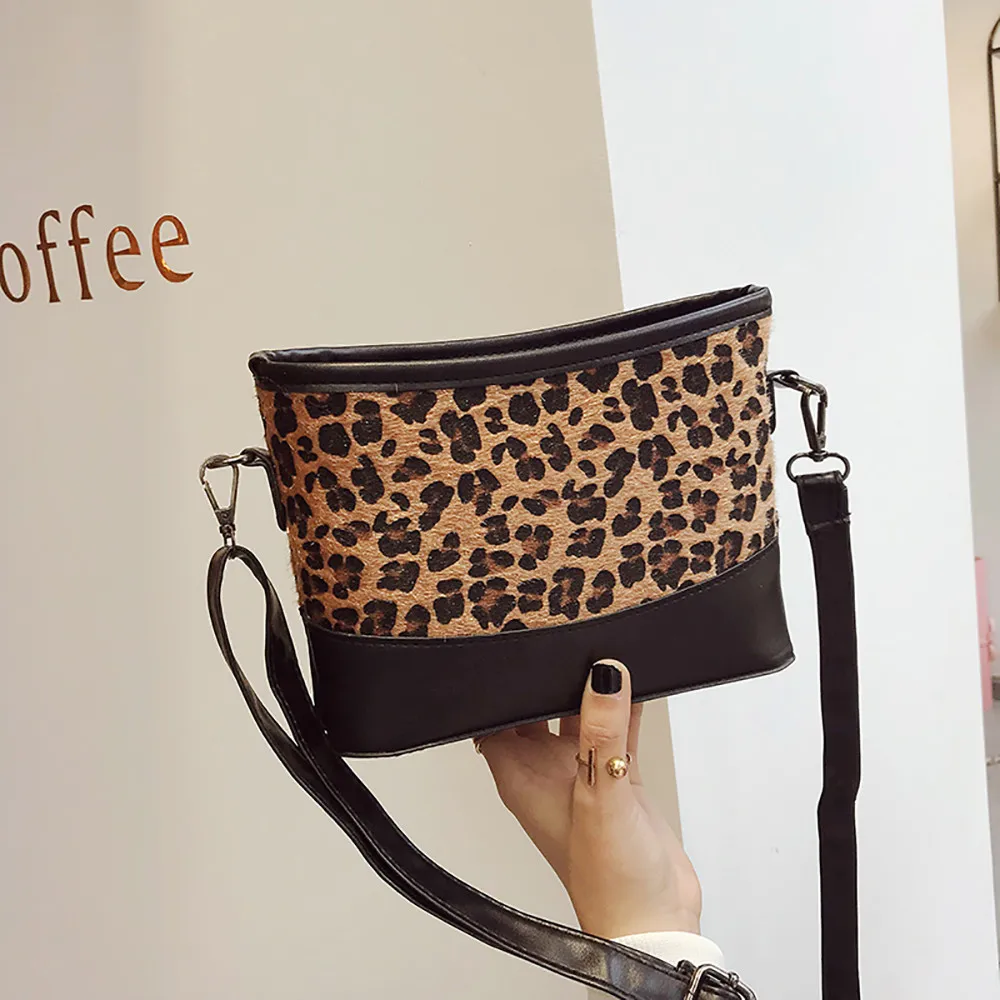 OCARDIAN сумки новые модные женские велюровые маленькие сумки на плечо Простые Tide Leopard универсальные сумки-мессенджеры a10