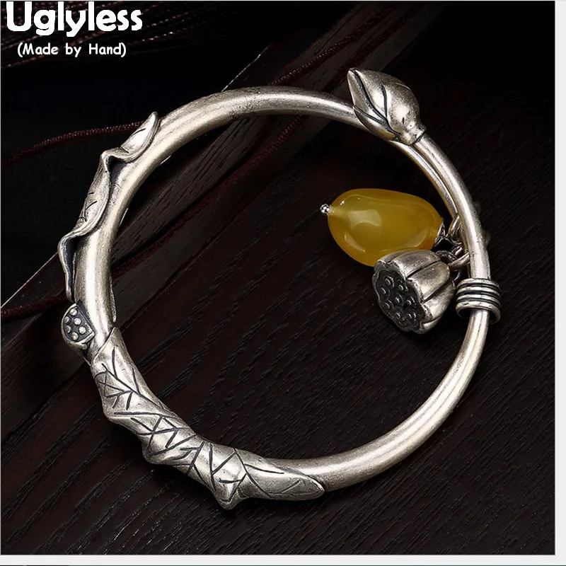 Uglyless реальные твердые 990 тонкие серебряные подвески для женщин натуральный