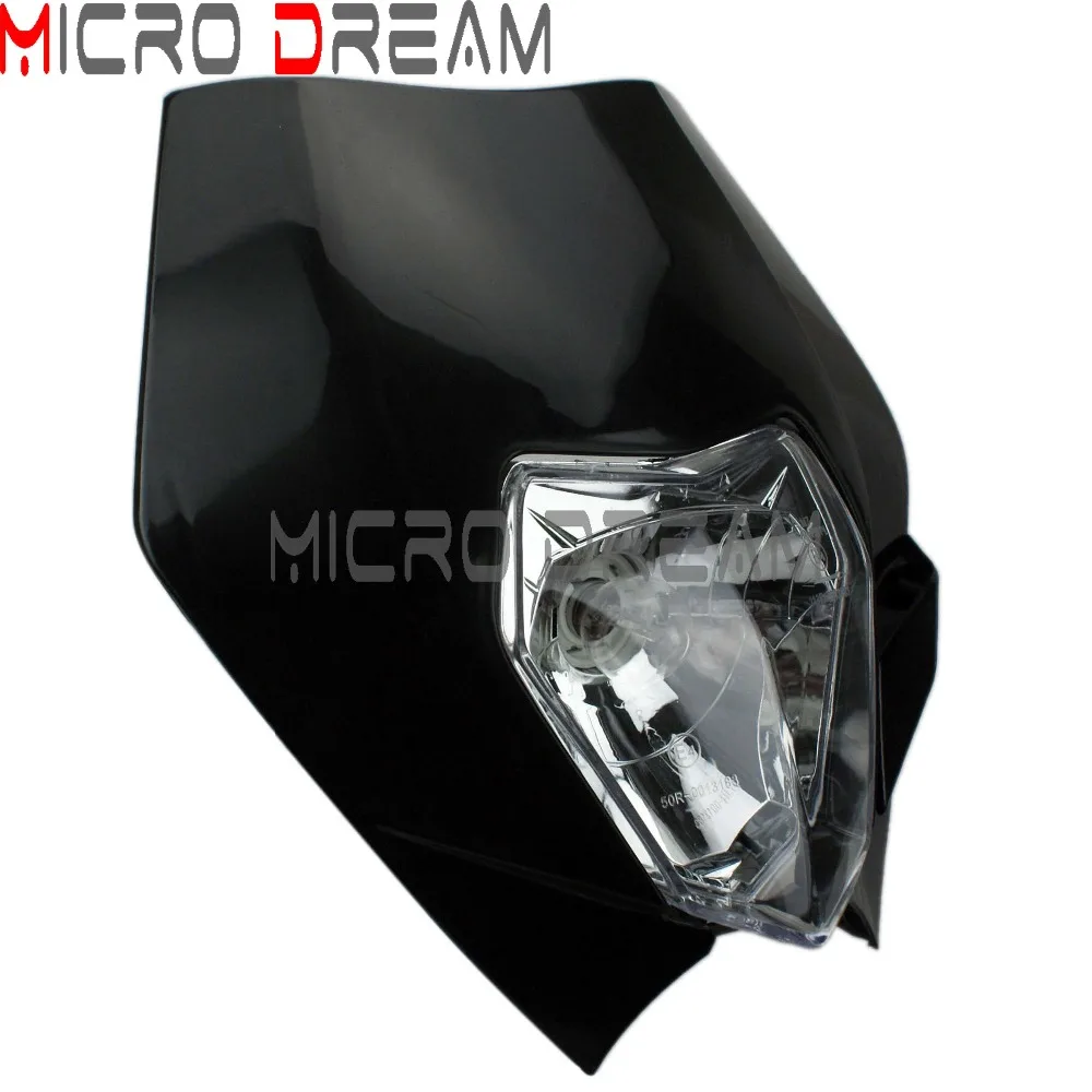 Мотокросс 12V 35W головной обтекатель Универсальный Байк E4 Emark фары для Yamaha Сузуки